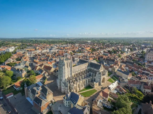 Drone Cathédrale Notre Dame De Saint Omer