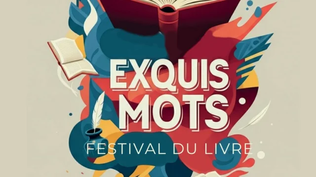 Affiche Festival Du Livre Exquis Mots 2025