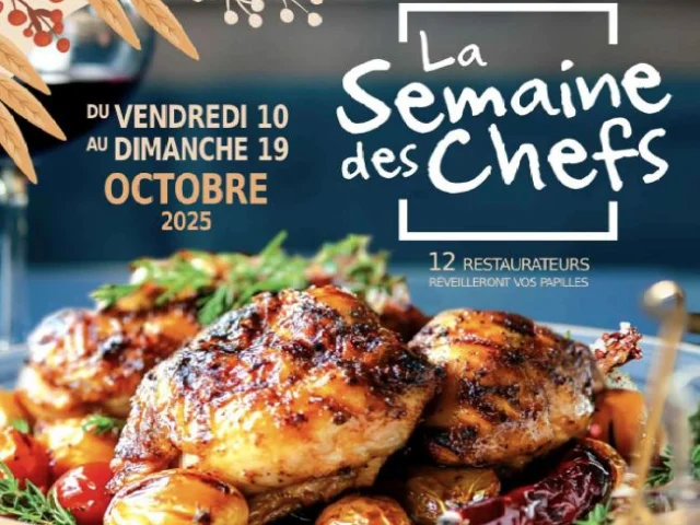 Affiche Semaine Des Chefs Du 10 Au 19 Oct 2025