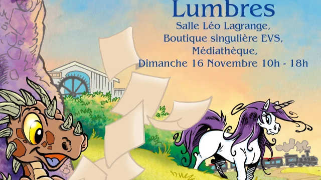 15 et 16 novembre à Esquerdes et Lumbres : Fête du Livre et du Papier, illustration de Fabien Rypert