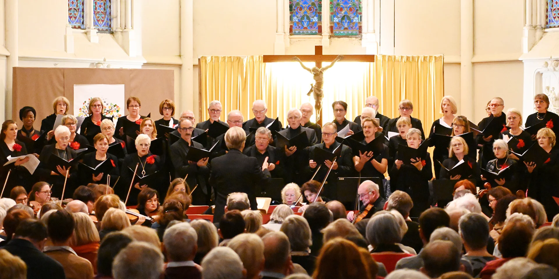 Chorale Les Baladins Saint-Omer et l'Orchestre de la Morinie, archive du 11nov2024_ Crédit Les Baladins