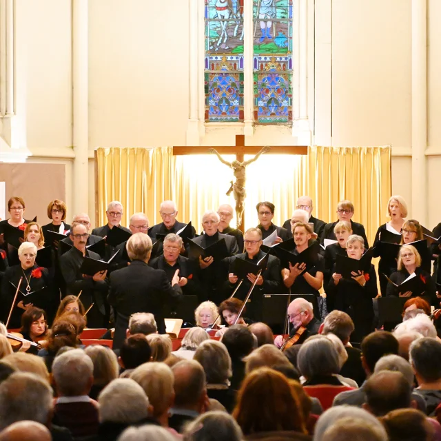 Chorale Les Baladins Saint-Omer et l'Orchestre de la Morinie, archive du 11nov2024_ Crédit Les Baladins