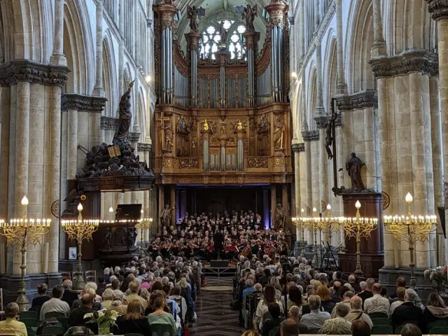 Concert Orchestre de la Morinie à la cathedrale de Saint-Omer_Archive 2022_Daniel Queze