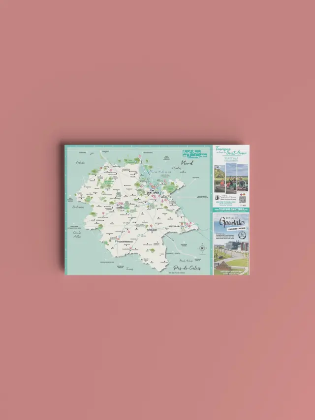 La carte touristique GB/DE