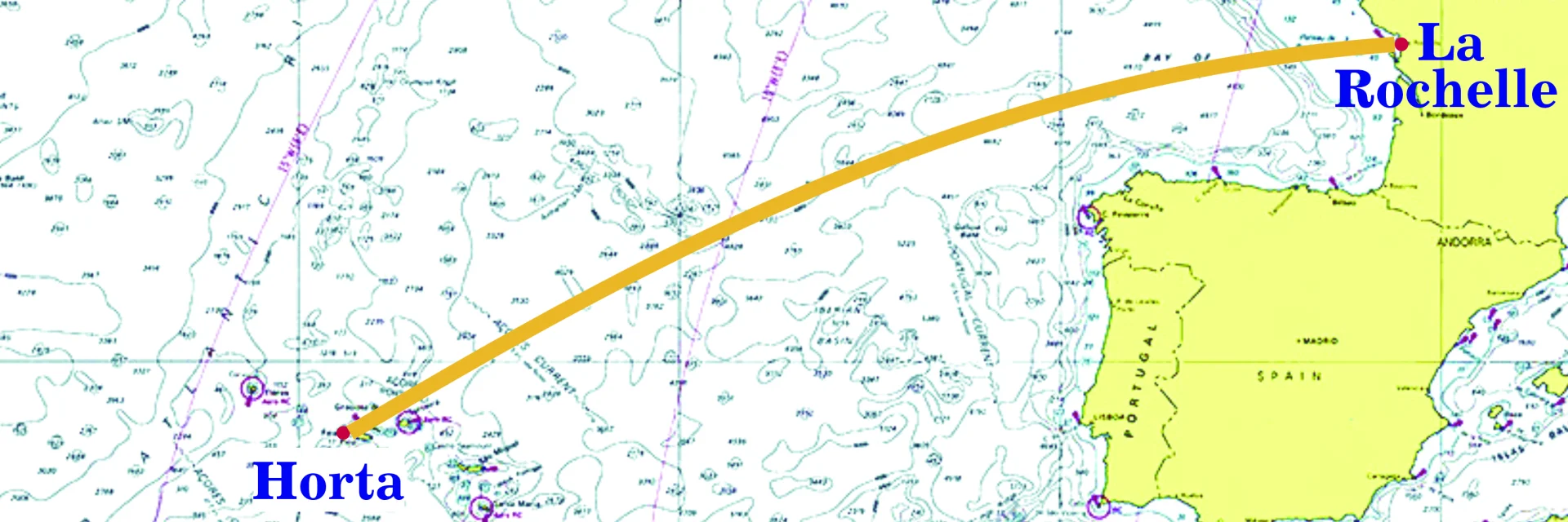Carte 1ere Bordee