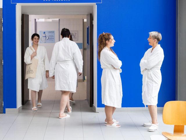 Discussion au thermes d'Uriage les Bains