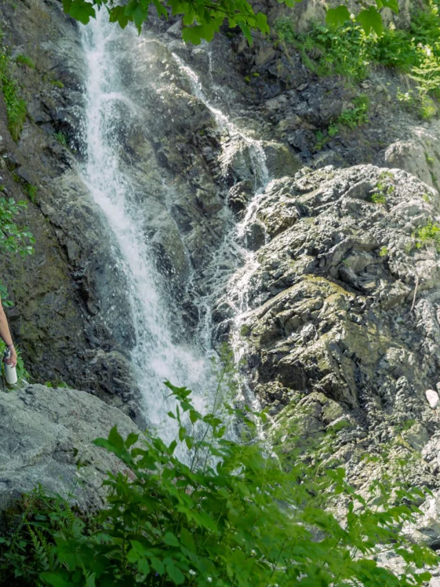 Paysage de randonnée - Cascade De L'Oursière Uriage Marie El Hajal