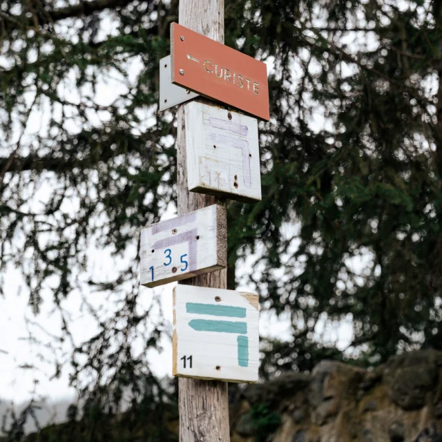 Uriage Sentier Des Curistes - Panneaux - Marie El Hajal