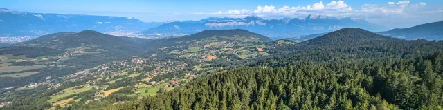 Paysage - Vue d'Uriage au drone