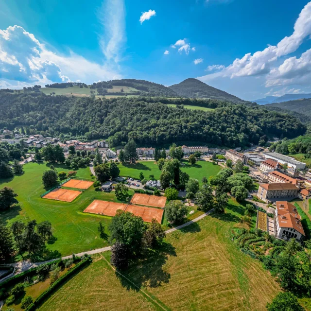 Paysage - Vue d'Uriage au drone