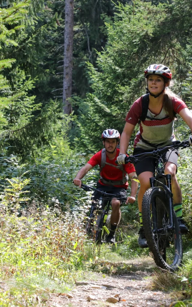 VTT de Descente en famille