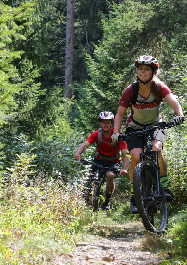 Mountainbiken met het gezin
