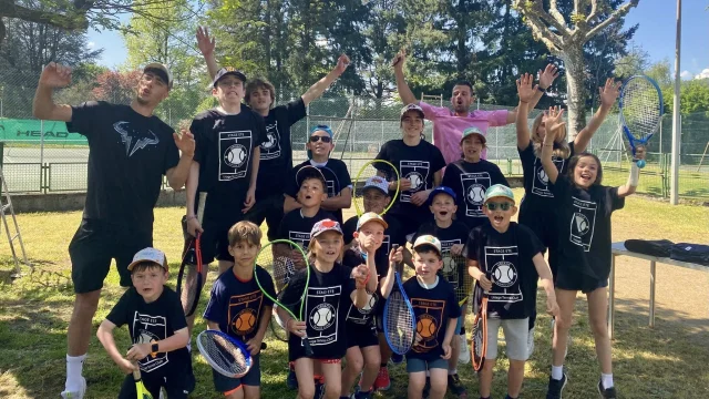 Equipe de tennis - Fête du club Uriage