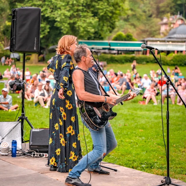 Concert parc Uriage