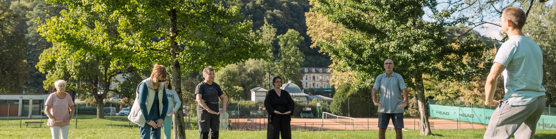 Qi Gong à Uriage en 2025 en Marie El Hajal