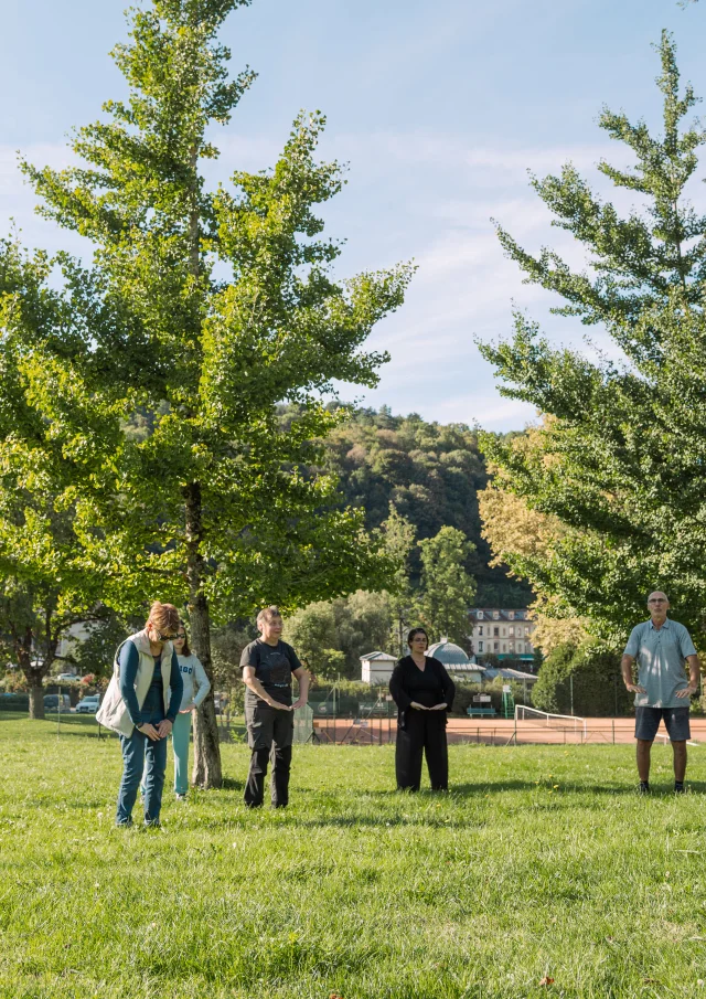 Qi Gong à Uriage en 2025 en Marie El Hajal