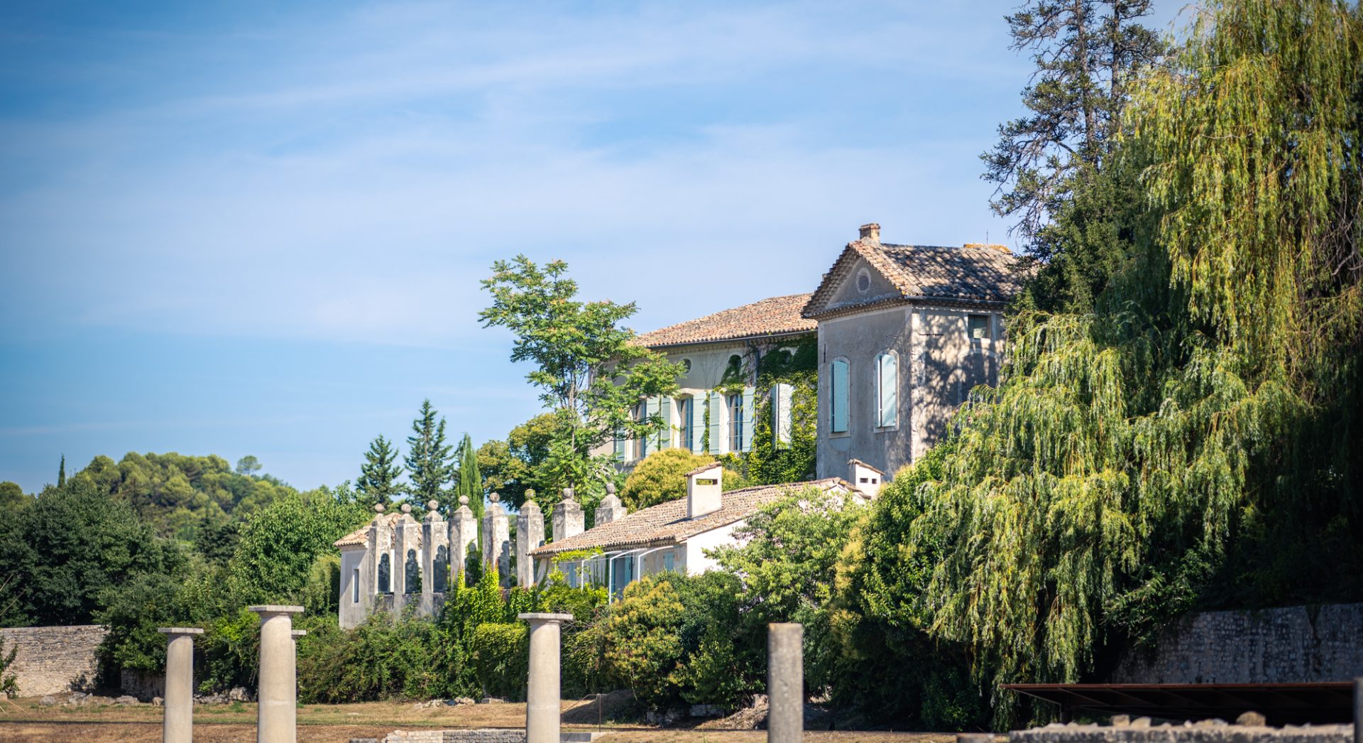 De oude sites van Vaison-la-Romaine
