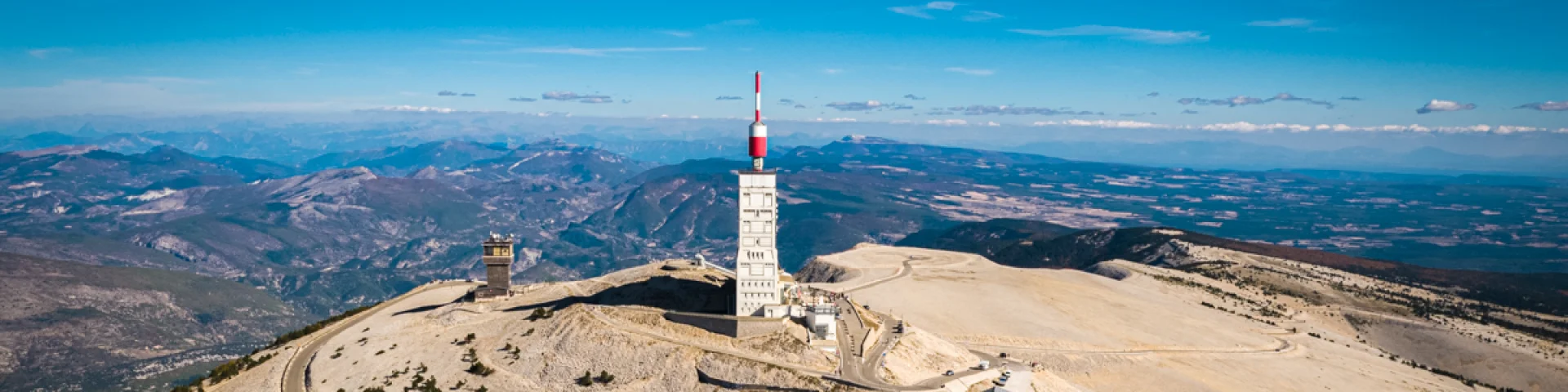 Ventoux Drone uitzicht