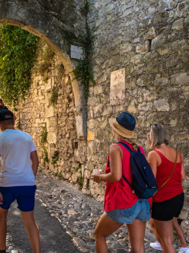 Middeleeuws stadje Vaison-la-Romaine