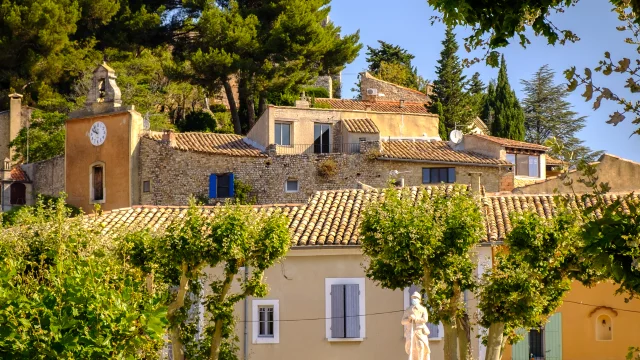 Village vigneron de Rasteau.