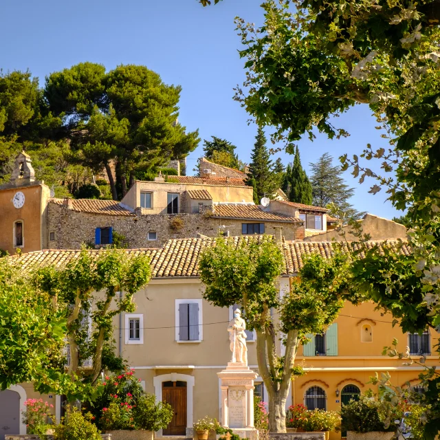 Village vigneron de Rasteau.