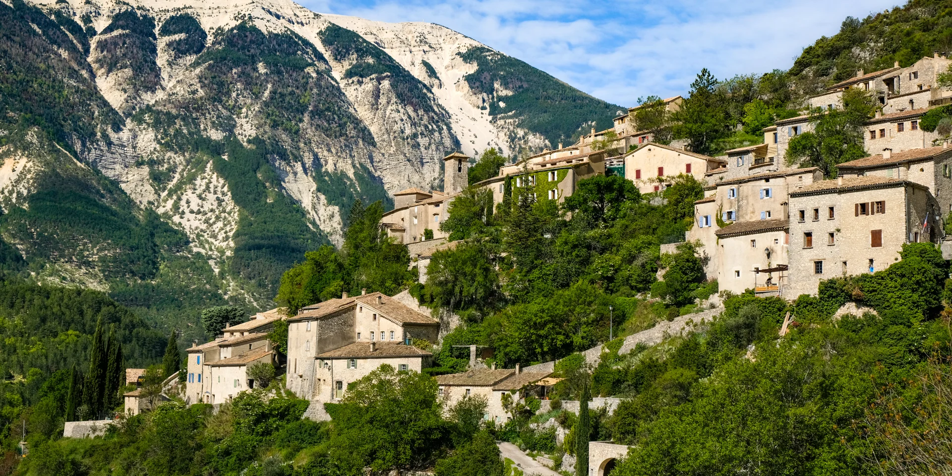 Village of Brante in the Toulourenc Valley
