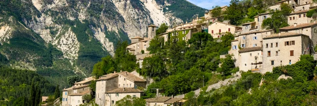 Village of Brante in the Toulourenc Valley