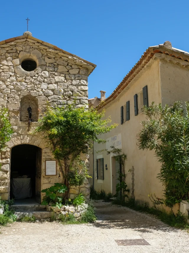 Kapelle von Brantes im Toulourenc-Tal