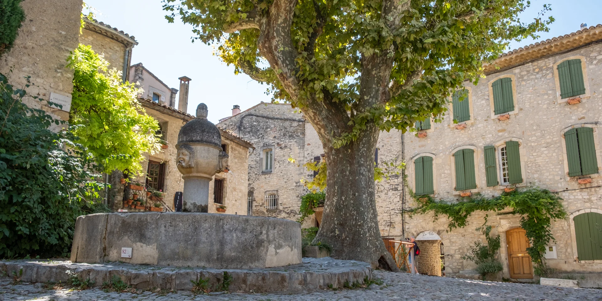 Middeleeuws stadje Vaison-la-Romaine
