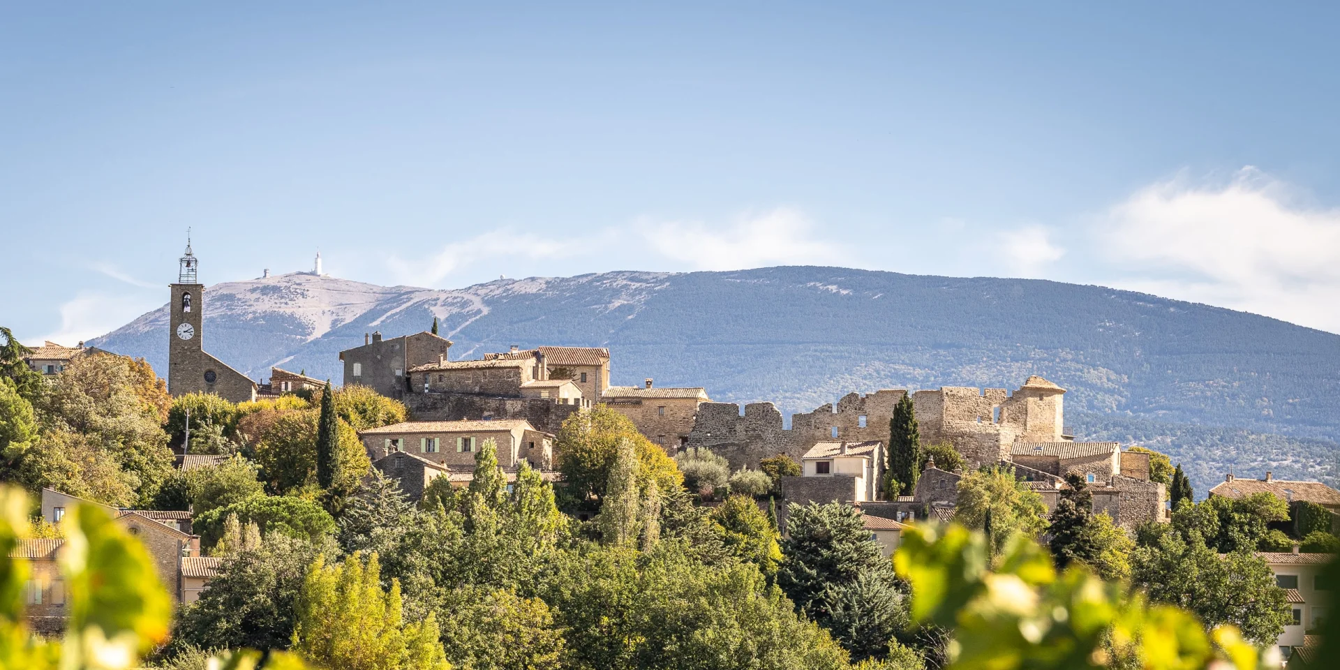 Village de Faucon en Automne
