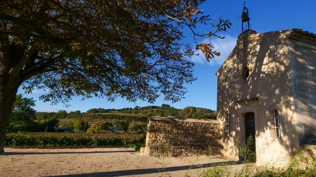 Village de Villedieu en Automne