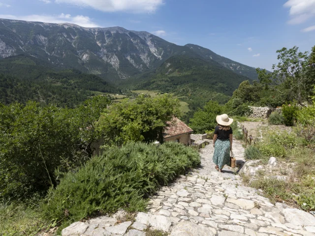 Brantes village in spring
