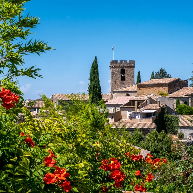 Vue sur le village de Villedieu