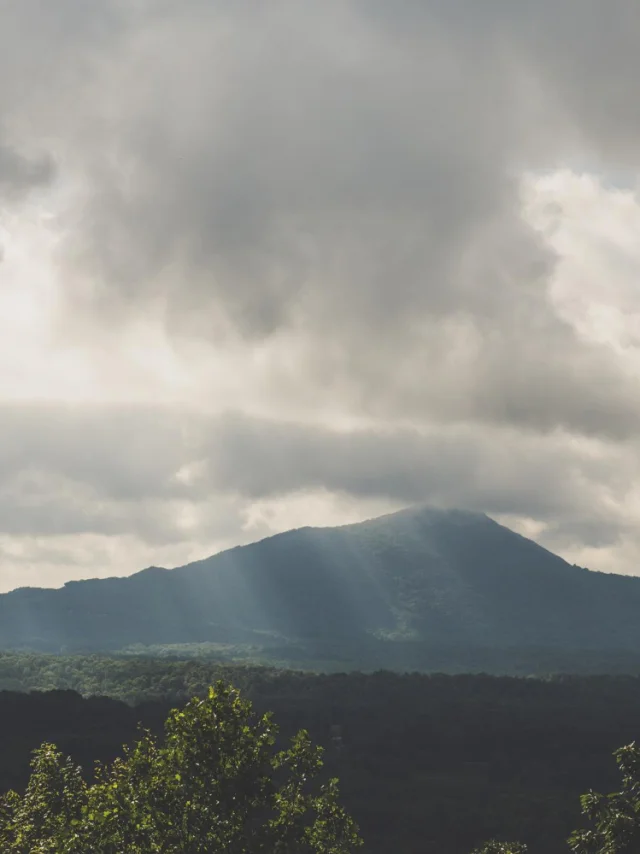 Cloudy skies