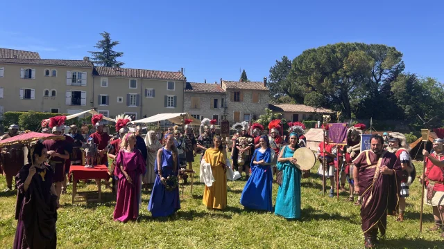 Cérémonie Romaine Centenaire de Vaison-la-Romaine