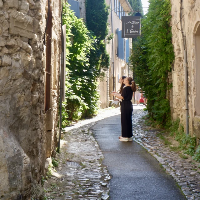 Intrigue dans la ville à Vaison-la-Romaine