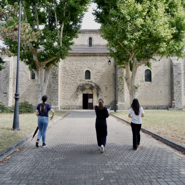 Intrigue dans la ville à Vaison-la-Romaine