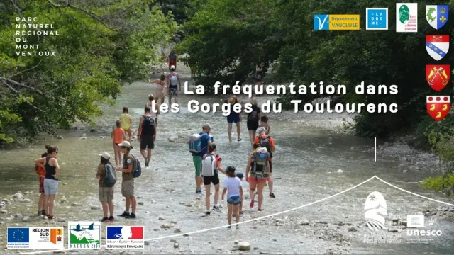 Fréquentation des Gorges du Toulourenc