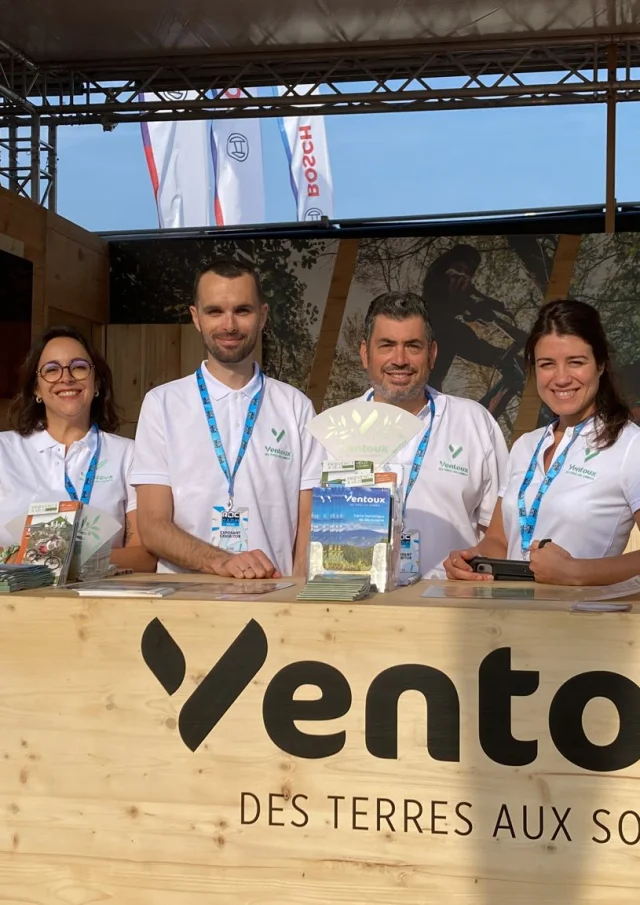 L'Office de tourisme Vaison Ventoux Provence au Salon du Roc d'Azur de Fréjus