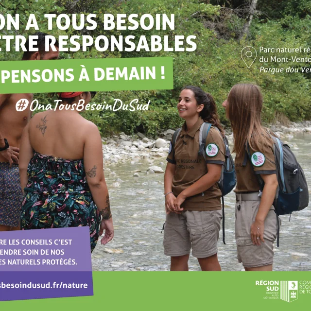 Campagne de communication CRT On a tous besoin d'être responsables