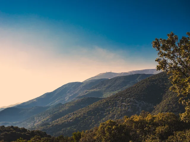 Le vallée du Toulourenc à l'Aube