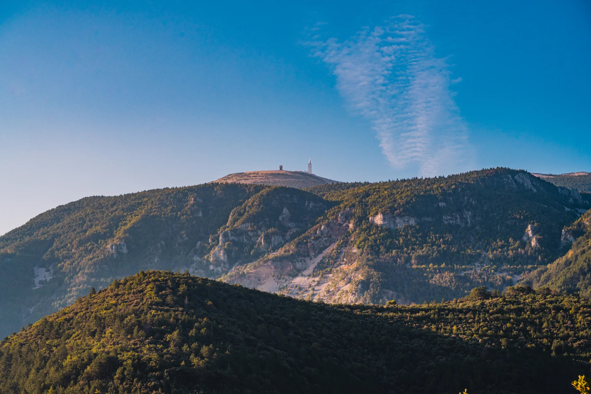 The Toulourenc valley at Aube