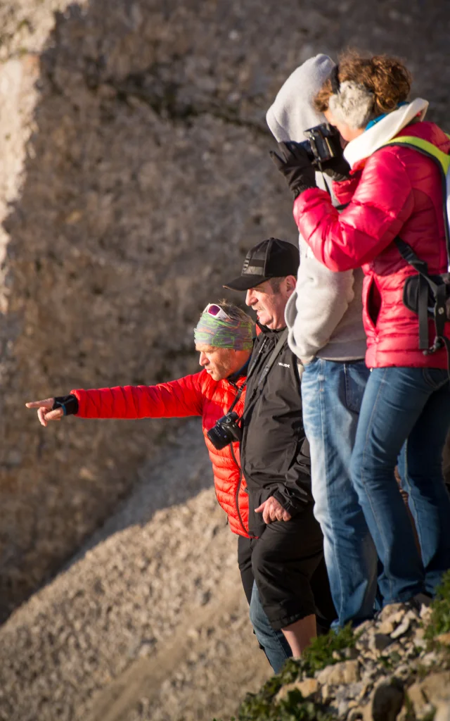 Randonnée au lever du soleil au sommet du Mont Ventoux