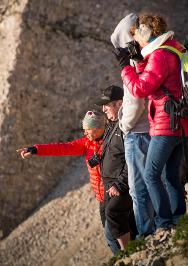 Randonnée au lever du soleil au sommet du Mont Ventoux