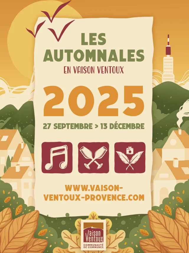 2025 Automnales Poster Generique A3 Bd
