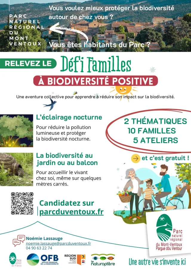 Affiche Familles Biodiversité Positive