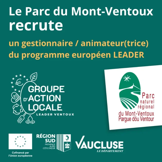 Offre Emploi Leader Pnr Ventoux