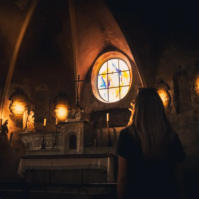 Step into the light.