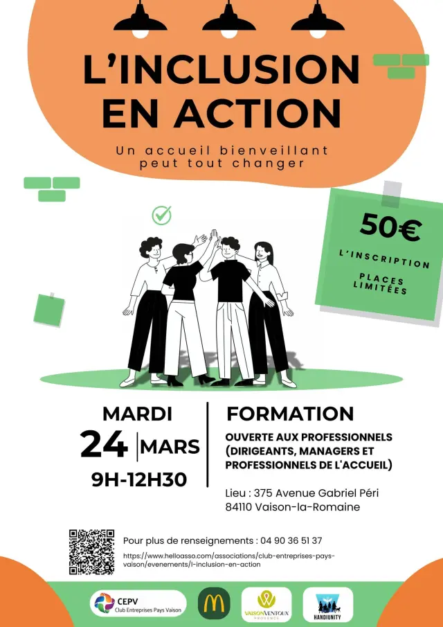 Formation Inclusion Action Mars 2026