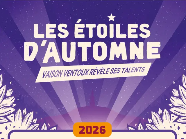 2026 Etoiles Automne Affiche Talent